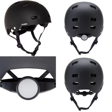 Skate Helmet MF500 Black