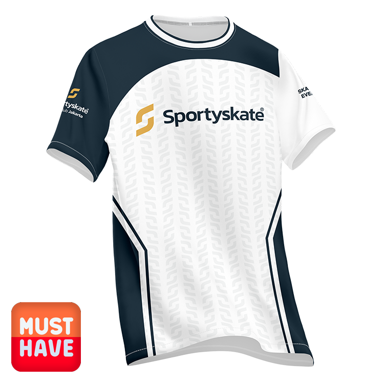 Jersey SCJ v2 White-Navy