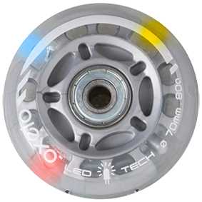 Oxelo Wheels 70mm LED